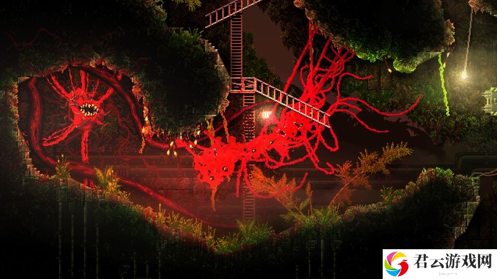 《红怪 Carrion》手机版开放预先注册 10月31日正式上线 化身异形触手生物吞噬人类