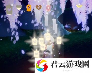《光遇》花憩节紫藤树挂机获取蜡烛数量一览