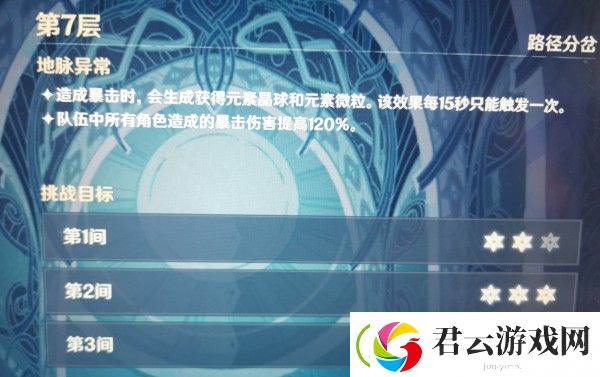 原神深渊七层怎么打