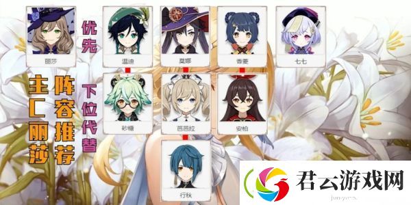 原神丽莎主C阵容搭配推荐-原神攻略