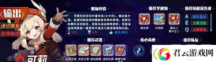 原神6主C哪个厉害6版本主C角色强度排行