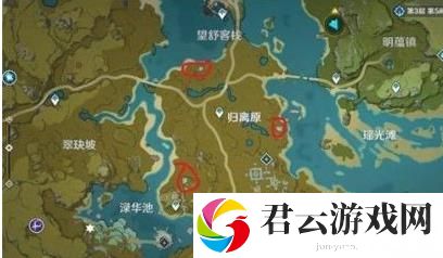 原神奇怪的圆盘位置分布