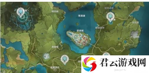 原神摘星崖风神瞳获取位置分布
