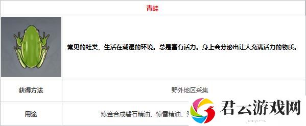原神青蛙怎么获得