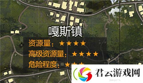 和平精英山谷地图打野点