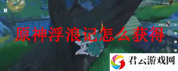 原神浮浪记获得方法