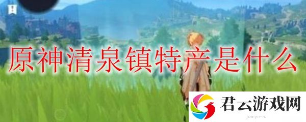 原神清泉镇特产是什么