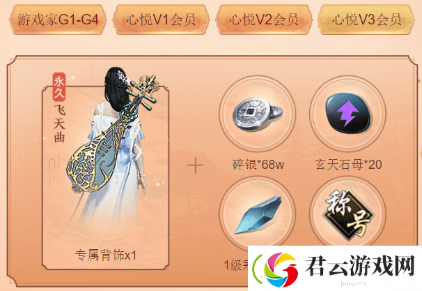 天涯明月刀手游心悦福利有什么