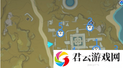 原神宝藏归离5个石碑在哪