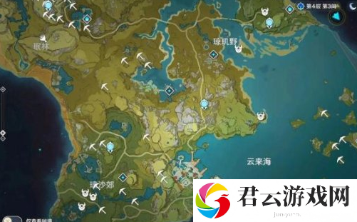 原神白铁矿石位置