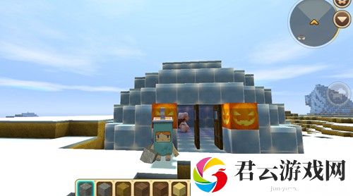 迷你世界2021极品冰原地图地形码