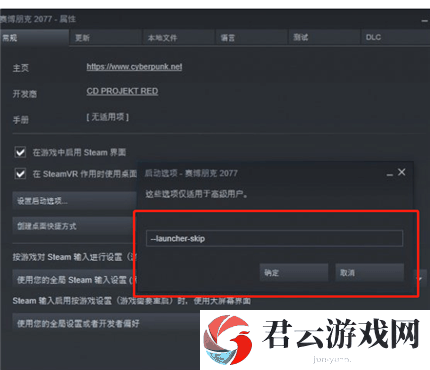 赛博朋克2077启动跳过载入器方法诺布攻略