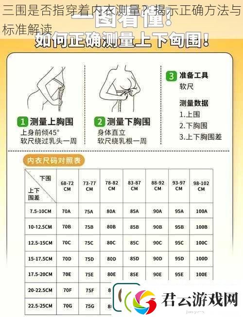 三围是否指穿着内衣测量-揭示正确方法与标准解读