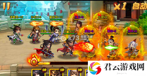 三国之乱舞兵种系统介绍：合理利用游戏中的连击和暴击机制