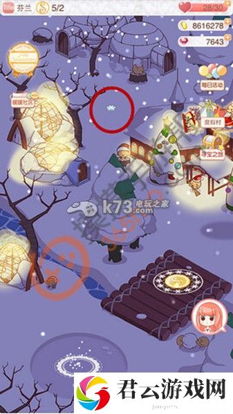 暖暖环游世界全区域雪花位置介绍：高效刷金币全解析