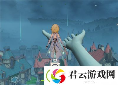 原神蒙德城女神像怎么爬