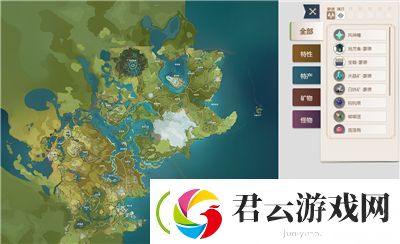 原神资源地图-原神攻略