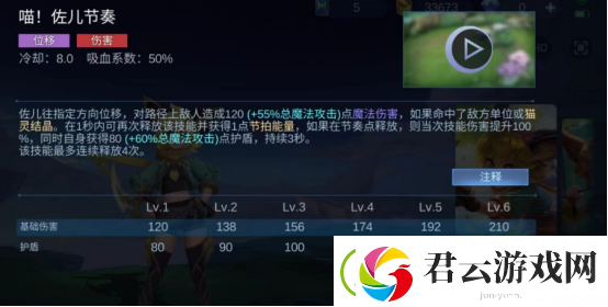 决胜巅峰佐儿技能介绍