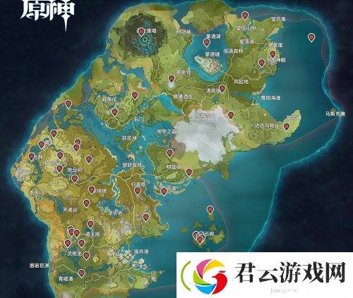 原神野外boss全位置一览-原神攻略