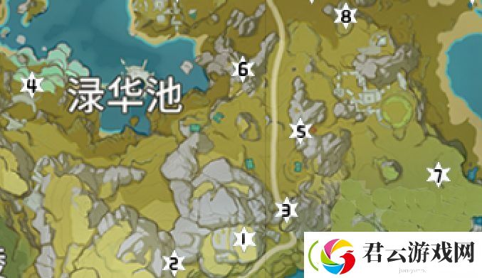 原神渌华池岩神瞳位置-原神攻略