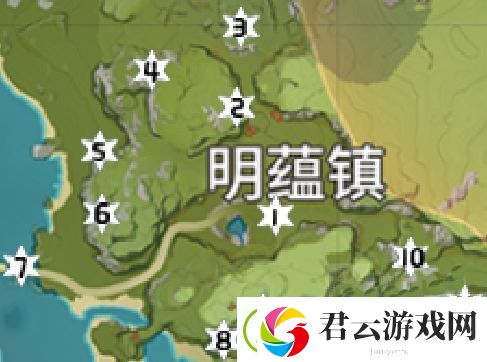 原神明蕴镇岩神瞳位置-原神攻略