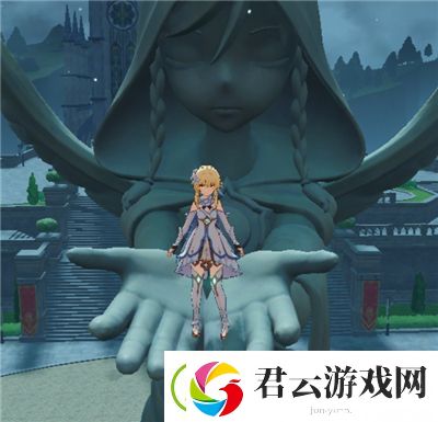 原神蒙德城女神像怎么爬