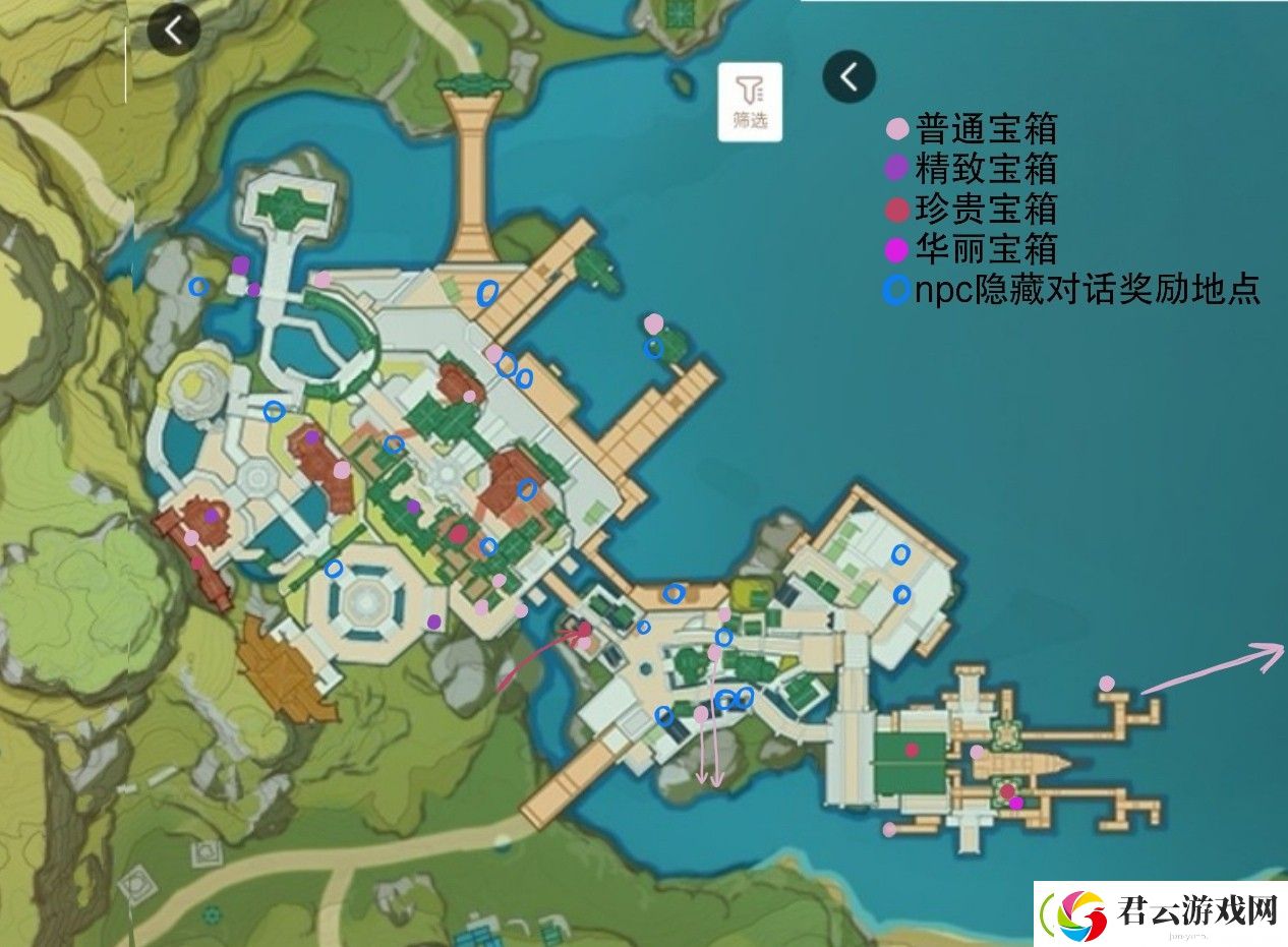 原神璃月城宝箱位置汇总