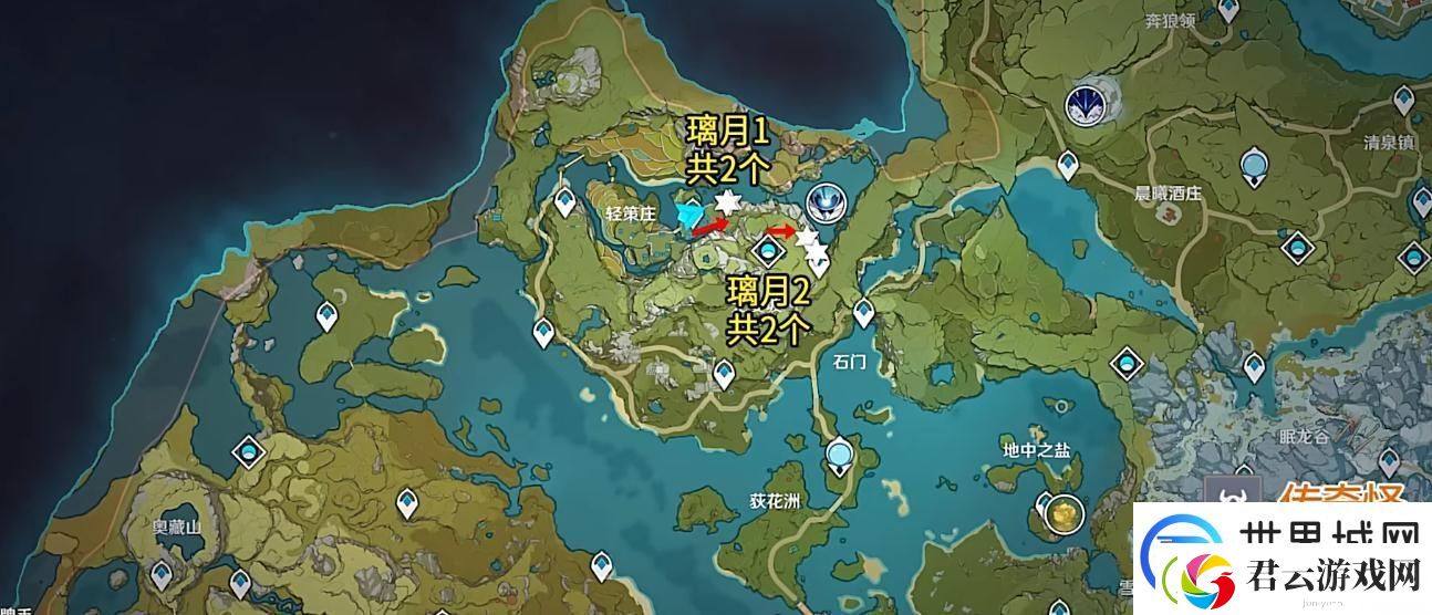 原神全浊水幻灵具体位置