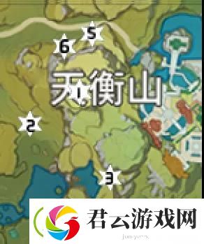 原神天衡山岩神瞳位置一览-原神攻略