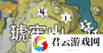 原神琥牢山岩神瞳位置一览-原神攻略