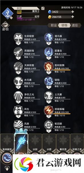 不朽之旅冰法流怎么玩