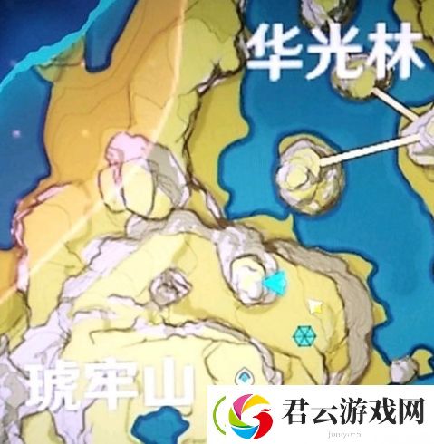 原神三个发光的鸟在哪里