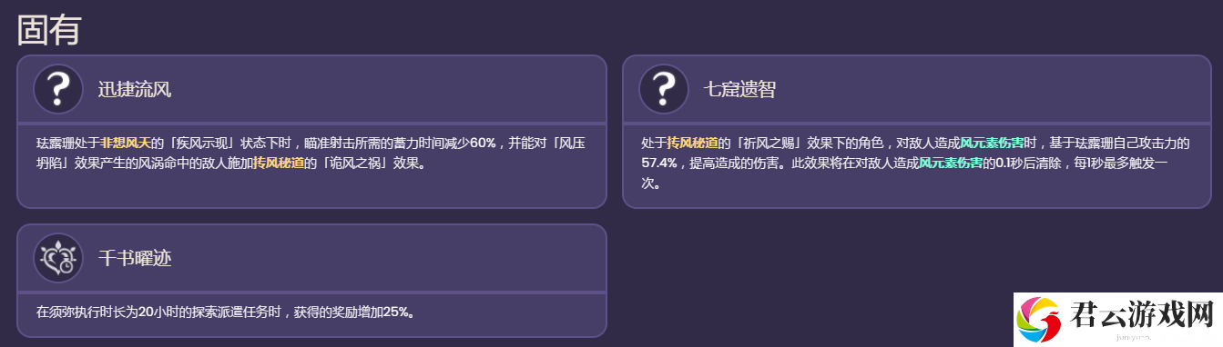原神珐露珊技能是什么-新角色珐露珊技能介绍