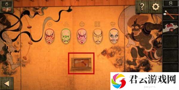《密室逃脱12：逃出神秘神庙》第8关攻略