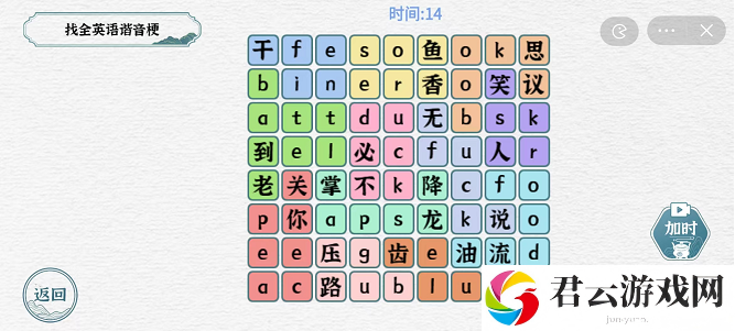 一字一句英语谐音梗如何通关-英语谐音梗通关攻略