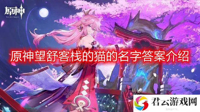 原神望舒客栈的猫的名字叫什么