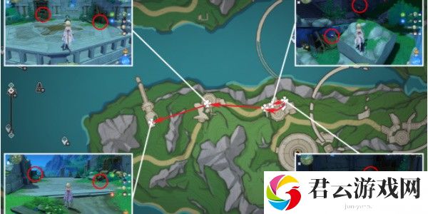 原神子探测单元位置大全