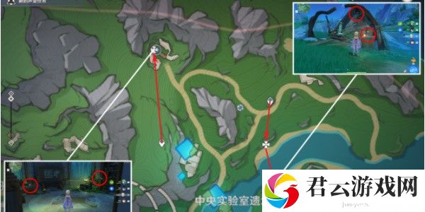 原神子探测单元位置大全