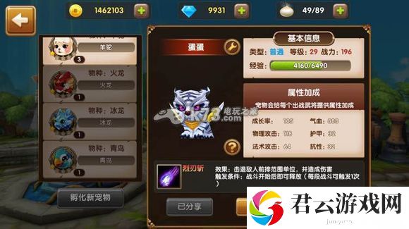 全民闯天下宠物哪个好：高效获取经验技巧