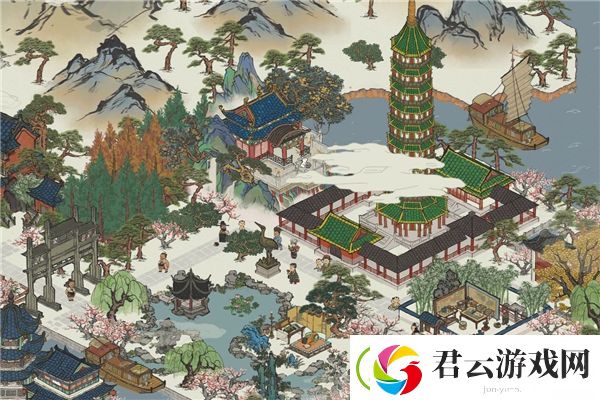 江南百景图赏月园布局推荐