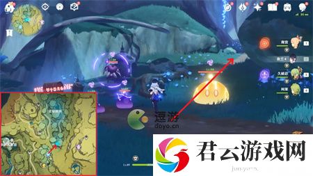 原神掣电树和翠翎恐蕈传送点开启方法