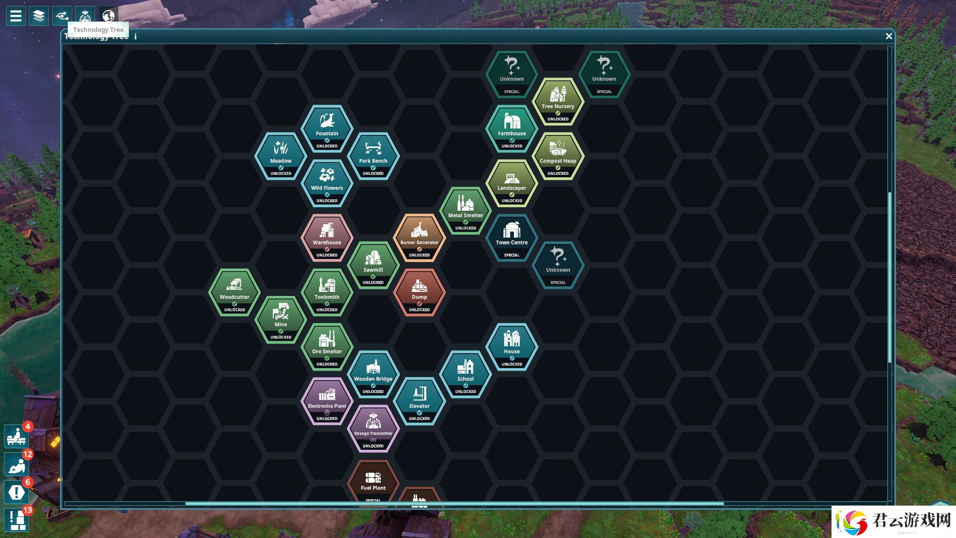 奇幻风城市建造模拟游戏繁星之海现已在Steam平台推出试玩Demo
