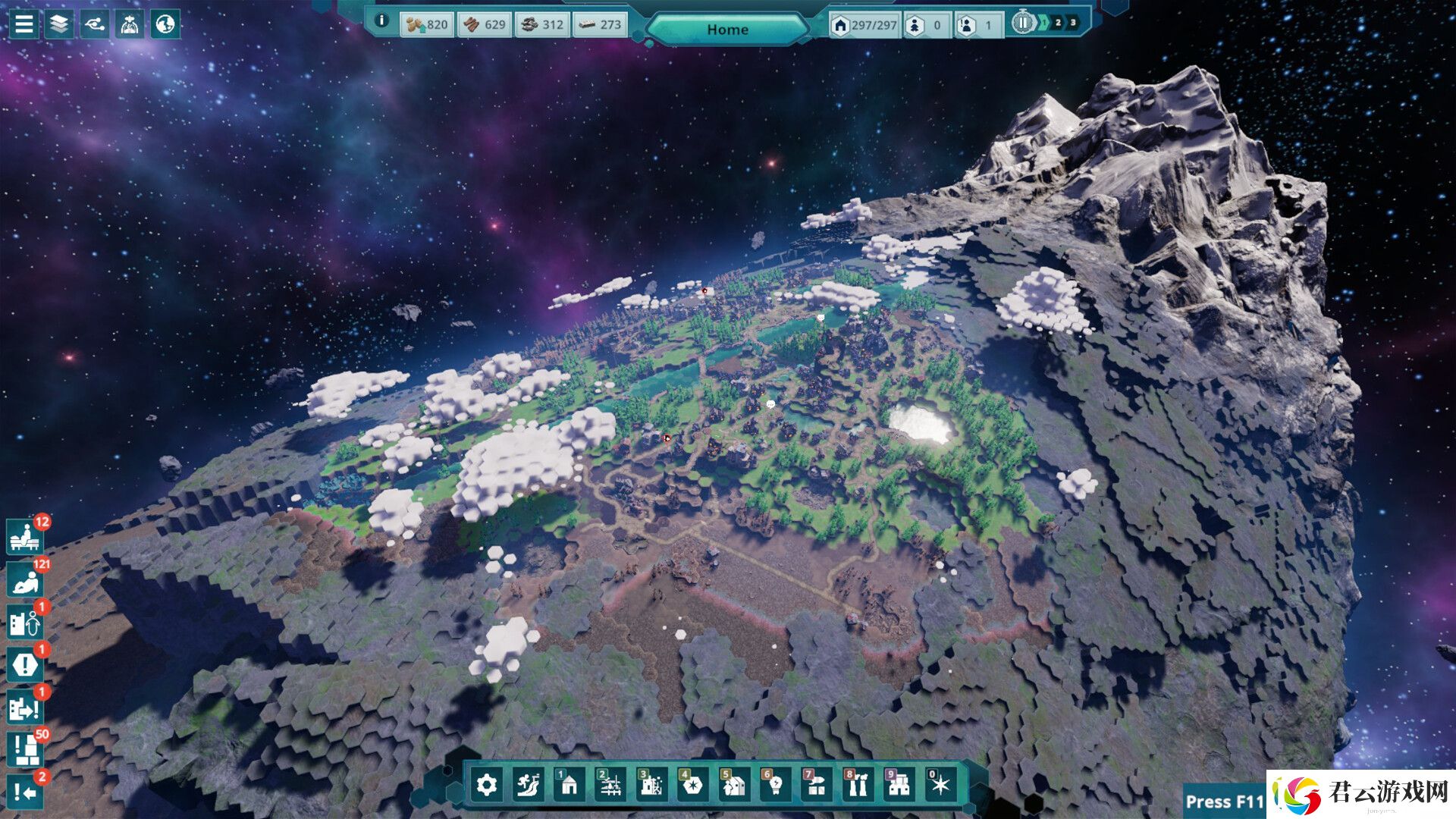 奇幻风城市建造模拟游戏繁星之海现已在Steam平台推出试玩Demo