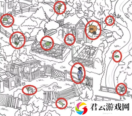 脑洞非常大找瓜通关攻略分享