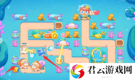 保卫萝卜4海的闺女第二十三关通关方法一览