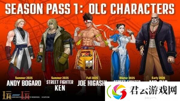 饿狼传说：群狼之城季票1预告公布-5名DLC角色正式发布