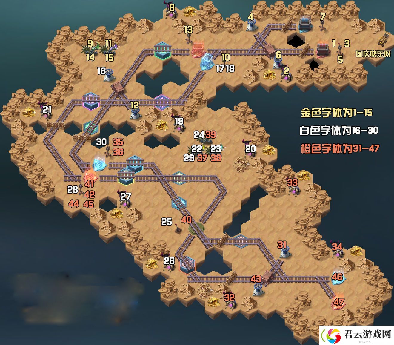 剑与远征扬沙戈壁路线图-剑与远征攻略