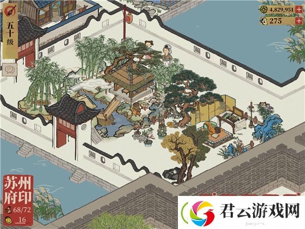 江南百景图赏月园布局推荐-江南百景图攻略