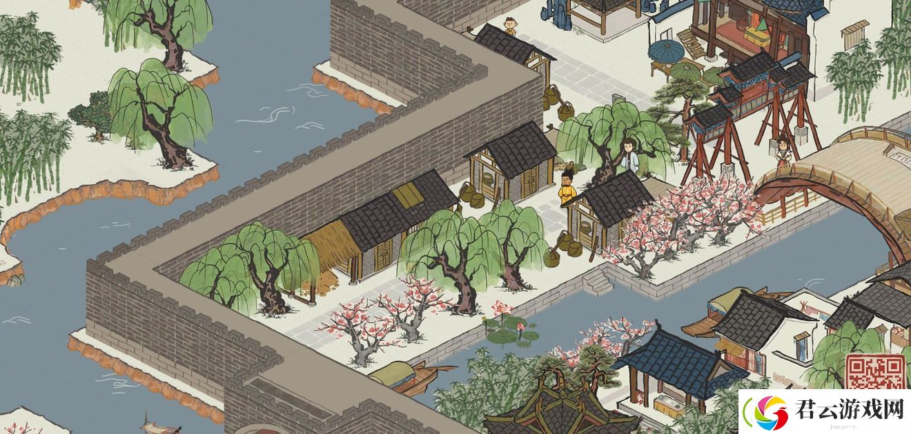江南百景图全绿布局怎么摆