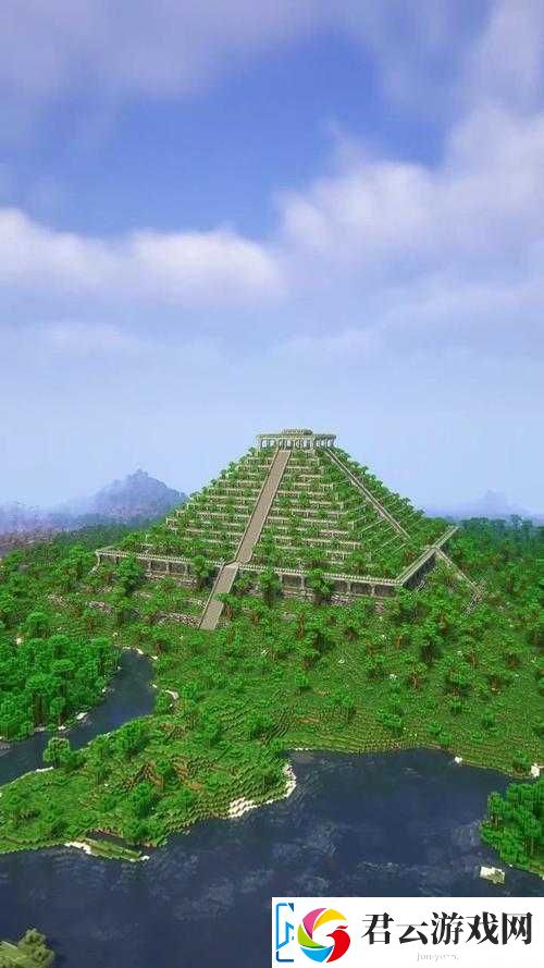 Minecraft十分钟纯手工打造神庙建筑教程-揭秘资源管理的高效艺术
